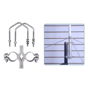 <span class=keywords><strong>Antenne</strong></span> répéteur de Station de diamants de Base robuste à boulon en U X30 X50 Support Pince de montage de mât Support de <span class=keywords><strong>fixation</strong></span> à Double vis - Product Image 1