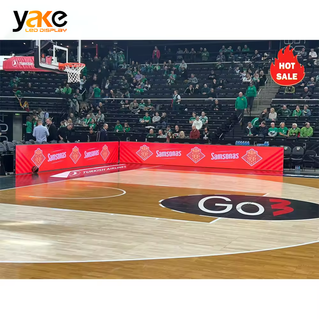 Yake Indoor Outdoor Soccer Football Basketball Gym LED Screen Display for Stadium Commercial Advertising Perimeter LED Screen