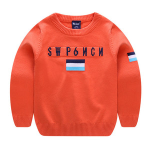 Mercado de Ropa al por Mayor, Nuevo Estilo de Moda, Suéter de Punto para Niños, Jersey de Manga Larga para Niños - Product Image 3