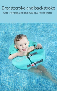 Mambobaby Unicorn/dinosaur Not Inflatable Baby Swim Ring Kids <strong>Infant</strong> Trainer Baby Solid Swimming Float Pool Flotador <strong>Floatie</strong> 1pc - Product Image 3