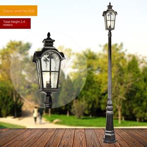 Lampadaire extérieur moderne à LED 60W en aluminium, lampe de jardin étanche IP66 avec alimentation par batterie - Product Image 5
