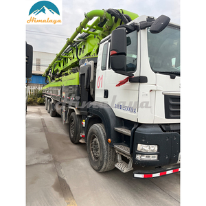 Original 70m 75m 100M Zoomlion Sany Diesel bomba de hormigón usada de China con camión Howo Sitrak Scania - Product Image 3