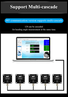 Capteurs d'application robotique anti-vibration de qualité industrielle WitMotion HWT101CT-TTL IP67, inclinomètre d'angle de l'axe Z, précision de 0,01