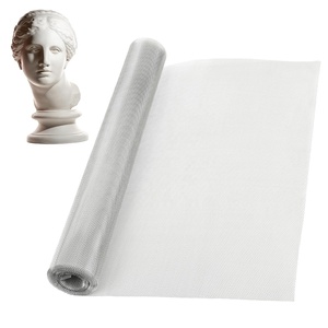 Rouleau de treillis métallique pour sculpture 16"x100" (Grille ultra-dense 0,08x0,11) |   Maille <span class=keywords><strong>d</strong></span>'armature en <span class=keywords><strong>aluminium</strong></span> robuste pour l'argile, l'art métallique et le bricolage - Product Image 1