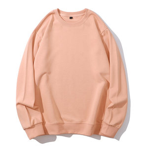 Felpa personalizzata Unisex 420G confraternita Casual oversize Streetwear grigie con stampa spessa attiva finta felpa girocollo da donna - Product Image 3