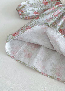 Conjunto <span class=keywords><strong>de</strong></span> Ropa <span class=keywords><strong>de</strong></span> Bebé para Niña, Primavera y Otoño, Estilo Princesa, Manga Larga, Estampado Floral, Informal, para Cumpleaños, Recién Nacida - Product Image 3