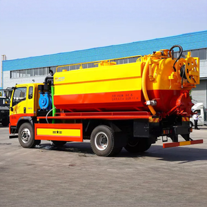 รถดูดสิ่งปฏิกูล Sinotruk 4*2 สำหรับถังบำบัดน้ำเสียและบ่อพักน้ำเสีย พร้อมฟังก์ชั่นล้างท่อระบายน้ำ - Product Image 4