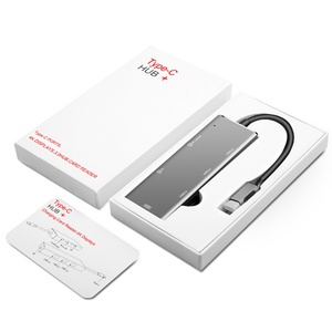 Tipo-c HUB Converter 7 en 1 Extension <span class=keywords><strong>Dock</strong></span> <span class=keywords><strong>Notebook</strong></span> con HDTV USB3.0 PD SD TF Port - Product Image 4