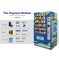 IMT Vale la pena comprar China proveedor Alibaba snack/bebida y máquina expendedora de café caliente/frío