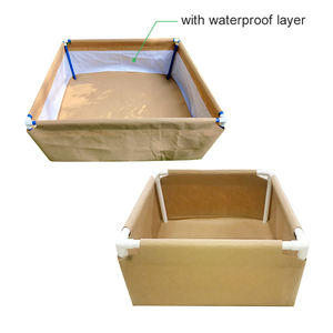 Sac de culture carré tissu de lit de sol vivant lit de culture surélevé pour planter des plantes malodorantes fleurs herbes légumes - Product Image 5