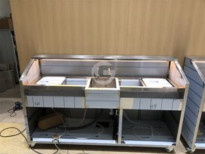 Mesa portátil para barman con luz LED, mesa portátil para barman, estación de bar para cócteles - Product Image 6