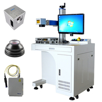 Máquina de Marcado Láser de Fibra de Escritorio, Grabador Láser Portátil para Metal, Hardware, Logotipos, Números de Serie
