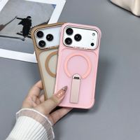 Coque de téléphone magnétique rotative à 360 degrés pour iPhone 17 Pro Max 15 16 14 12 – Étui antichoc avec support intégré
