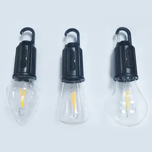 LED Camping Tent Light Bulb Portable Hanging Fishing Outdoor Waterproof Lantern Rechargeable Camping Lamp Hiking
