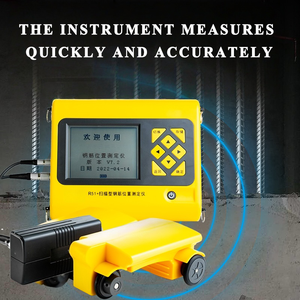 Scanner de barres d'armature R51 avancé avec écran LCD, détection précise, cartographie des positions de renforcement, équipement de test du béton - Product Image 6