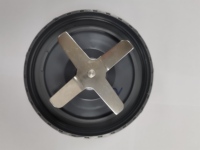 Pièces de rechange pour mixeur électrique Guangdong Foshan Beishun avec lame en acier inoxydable, composants en plastique noir et caoutchouc – Durables