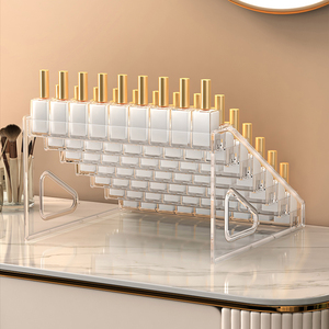 Présentoir de Luxe pour Vernis à Ongles, Support de Rangement Cosmétique Multi-Niveaux, Présentoir Détachable en Acrylique pour Colle à Ongles - Product Image 4