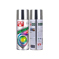 Peinture chromée miroir argentée à haute couverture en résine acrylique thermoplastique EXW pour métal et plastique