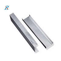 Poutre de plafond galvanisée en acier, profilé vertical léger, design moderne, résistant à l'humidité pour usage extérieur et domestique
