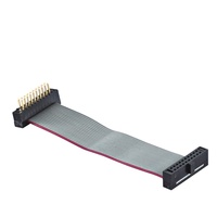 2.0 2.54 conector idc flat cable assembléia 1.0 1.27 milímetros cabo de fita passo