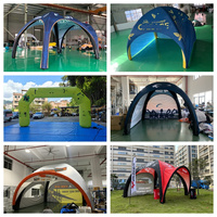 Arche d'entrée gonflable publicitaire extérieure imperméable de qualité supérieure avec logo imprimé et tailles personnalisées