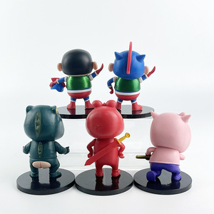 5ชิ้น/เซ็ตดินสอสี Shin-Chan แอคชั่นคาเมนการ์ตูน PVC อะนิเมะหุ่นของเล่นของขวัญของตกแต่งโต๊ะ - Product Image 2