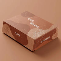 Boîte d'expédition personnalisée de haute qualité et bon marché, boîtes cadeaux avec design de couleur personnalisé, emballage express en carton