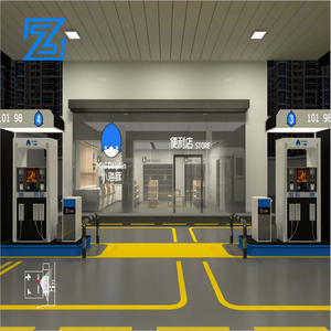 ที่มีคุณภาพสูงโฆษณา LED กลางแจ้งสถานีบริการน้ำมันสัญญาณอะคริลิสัญลักษณ์สัญลักษณ์สัญลักษณ์ปั๊มน้ำมันออกแบบโลโก้ - Product Image 5