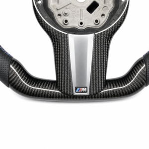Volant en cuir intégral M Sport pour BMW M3 F30 F31 F32 F15 F16 F20 F21 F25 F26 M5 F10 F11 F06 F07 F12 F13 F01 E90 X5 - Product Image 3