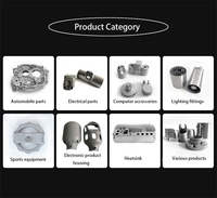 Carcasa de Aluminio y Aleación de Zinc para Cámara de Seguridad Inteligente HD WiFi, Fabricada en China (OEM)