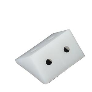 <b>Plastic</b> Corner <b>Brackets</b> 90 Degree White Durable Injection Molding For Furniture Cabinet Shelf Support - Product Image 3