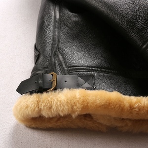 Áo khoác da bomber B3 mùa đông chất liệu lông cừu cao cấp, kiểu dáng thời trang unisex, bán chạy, thiết kế độc đáo, chất lượng tốt nhất, mẫu mới về - Product Image 5