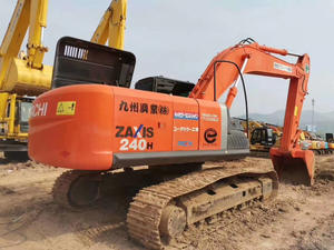 Excavadora Hitachi ZX240 usada Japón Buen estado Maquinaria hidráulica sobre orugas Motor de núcleo Modelos similares ZX30U ZX35U ZX50 - Product Image 5