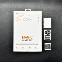 Protection d'écran JANIT Tiger pour iPad Air 4, boîte en verre magique pour iPad Air 5 avec 3 verres de remplacement, ensemble 4 en 1