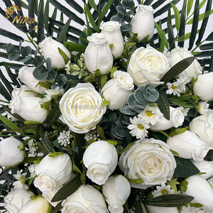 NIKA - Spray Floral Artificial para Ataúd, Rosas Blancas, <span class=keywords><strong>Flores</strong></span> Funerarias al por Mayor - Product Image 3