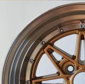 F82396 ดีไซน์ใหม่ 4x114.3 15x6 ET33 15x9 ET10 ล้อแม็กซ์อัลลอยขอบลึกเว้า สำหรับรถยนต์นั่งส่วนบุคคล BMW Mercedes Benz VW - Product Image 2