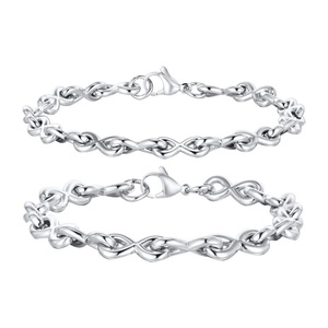 Vintage Hip Hop <b>Mens</b> Stainless Steel Bracelet Minimalist Jewelry Link Chain Bracelet - Product Image 1
