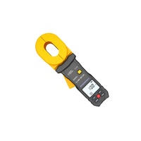ST4100 Medidor de Resistencia de Puesta a Tierra con Pinza Digital 0.01-500Ω, Comprobador de Puesta a Tierra con Pinza, Alimentación por Batería de 6V