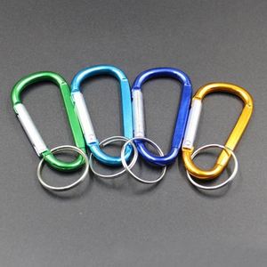 Porte-clés mousqueton personnalisé en métal pour voitures, mousquetons et porte-clés promotionnels, cadeaux publicitaires, porte-clés - Product Image 4