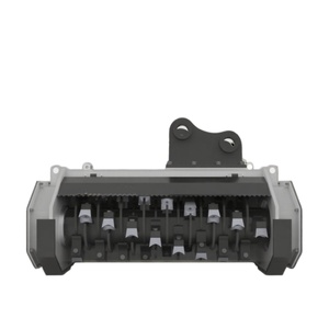 Professional Excavator Mulcher Head Rotary <b>Brush</b> Cutter Crush Trees for <b>Vegetation</b> Management and Demolition - Product Image 6
