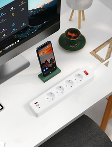 <span class=keywords><strong>Multiprise</strong></span> Super Spéciale avec Ports <span class=keywords><strong>USB</strong></span>, Prise de Courant EU, Protection Contre les Surtensions, <span class=keywords><strong>Multiprise</strong></span> - Product Image 2
