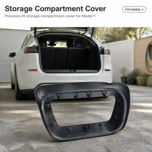 Cubierta para Caja de Almacenamiento para Tesla Model Y 2020 2021 <span class=keywords><strong>2022</strong></span> 2023 2024 2025 OE 1494088-00-C 1493375-00-C Reemplazo OEM de Fábrica - Product Image 2