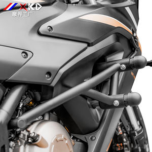 Para QJMOTOR Race 350, barra de choque para motocicleta, parachoques, Tubular cuerpo lateral, protector de motor, juego de cubierta de alfombra, accesorios - Product Image 1