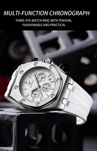 Reloj de Pulsera de Cuarzo de Lujo de Moda ONOLA 6807, Cronógrafo Deportivo, Logotipo Personalizado, Reloj Deportivo para Hombre - Product Image 6