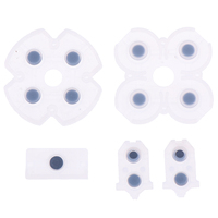 Bouton en caoutchouc conducteur pour manette PS4, tampons conducteurs pour PS4