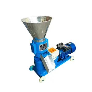 Animal poultry cattle chicken cow feed pellet making machine for livestock feed