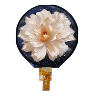 Écran LCD TFT Rond de 7 Pouces 1080x1080 Haute Résolution avec Rétroéclairage Blanc