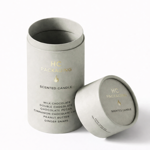 กล่องกระดาษทรงกระบอกคุณภาพสูงสำหรับบรรจุภัณฑ์เทียนหอมจากถั่วเหลือง กลิ่นหอมสำหรับบ้าน พร้อมโลโก้สั่งทำจากโรงงาน - Product Image 3