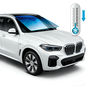 Película para Ventanas de Automóviles con Tinte Ajustable Eléctrico, Resistente a los Rayos UV, de Grado Automotriz, Nano Cerámica PET, con Rechazo de Calor y 3 Años de Garantía - Product Image 1