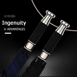 <span class=keywords><strong>Paraguas</strong></span> de Golf Automático, Resistente al Viento y al Agua, con Mango Largo Plateado Estilo <span class=keywords><strong>Rolls</strong></span> <span class=keywords><strong>Royce</strong></span>, para Empresas, con Logotipo Personalizado, Venta al Por Mayor - Product Image 4
